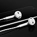 Jin&C Premium Quality Headphones Earphones Earbuds with Mic & Remote Control, Compatible with iPhone/iPad /iPod 2PACK -White … (2)
