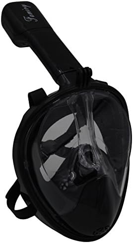 180 degree Seaview Snorkel Mask Full Face Design with anti-fog and anti-leak technology