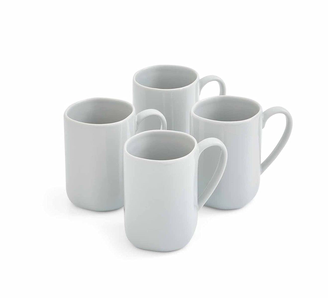 Portmeirion Sophie Conran for Portmeirion CPKE79294-XF Mug Arbor Grey Set of 4, Ceramic
