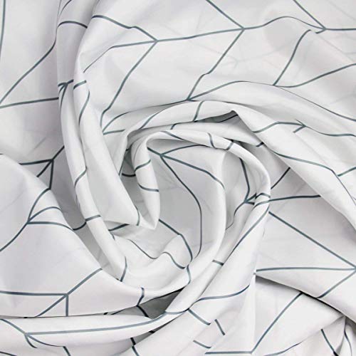 ایگرد خرید از آمازون Riyidecor All Wrap Around Shower Curtain