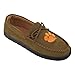 NCAA Premium Men’s Moccasin Shoes – Comfortable Flannel Lining Indoor and Outdoor use easy Slip on and off, Pick Your Favorite NCAA Team
