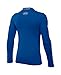 Under Armour Boys' ColdGear Armour Mock, Royal (400)/Steel, Youth Medium