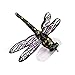 LUREHUNTER Fishing Topwater Lures Life-Like Dragonfly Floating Fly Fishing Popper Boat Lures for Trout Bass Perch Fishing