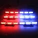 XKTTSUEERCRR 54x LED Ultra Bright Emergency Service Vehicle Dash Deck Warning Flashing Strobe Light (Red & White)