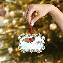 Brown Pygmy Chameleon Christmas Ornament 2024