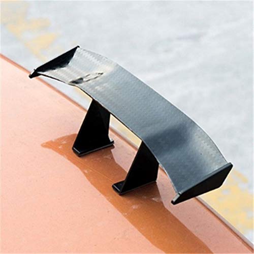 TOOGOO Auto Parts Modified Mini Black Spoiler Personality Decorative Spoiler Tail Decoration