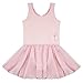 FEESHOW Girls Gymnastics Ballet Leotard Dance Dress with Attached Tutu Skirt Size 5-6 Pink