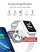 Bestand 3 in 1 Aluminum Stand for Apple iWatch, Charging Station for Airpods, Qi Fast Wireless Charger Dock for Apple iWatch/iPhone X/8 Plus/8, Samsung S8, Grey