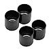 Amazicha 4 PCS Black Docking Hardware Cover Kit for Harley Road King Street Glide 2009-2018