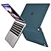 MOSISO Compatible with MacBook Air 13 inch Case 2022 2021 2020 2019 2018 Release A2337 M1 A2179 A1932 Touch ID, Plastic Hard Shell Cover&Keyboard Cover for MacBook Air 13.3 inch Case, Deep Teal