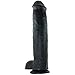 Pipedream Products King Cock with Balls, Black, 15