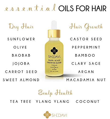 Vegan Healthy Hair Growth Oil Serum With Botanicals Argan Oil