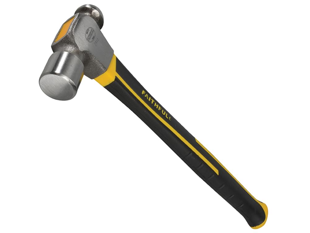 Faithfull BPH24FG Ball Pein Hammer FibreGlass Shaft 24Oz