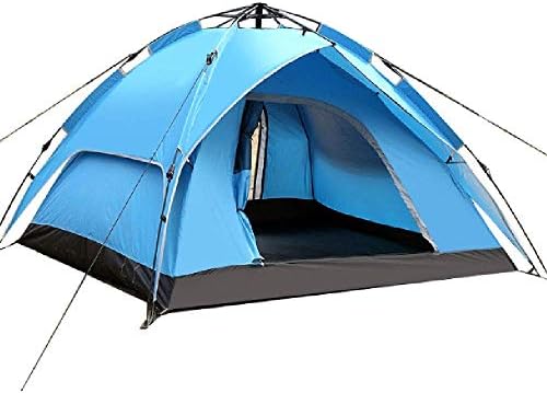 Xuxuwa 頑丈 キャンプ投げる大型宇宙3 4人民自動速度オープン防風キャンプファミリーテントポップアップ0 0 贈答 130センチメートル