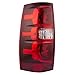Brock Replacement Driver Side Tail Light Assembly without Hybrid Transmission Compatible with 2007-2014 Chevy Tahoe