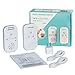 Willcare Baby Monitor with Two-Way Audio, Smooth Night Light, Rechargeable Battery Operated Parent Unit & Long Range, DBM-6. (1TX+1RX, white)