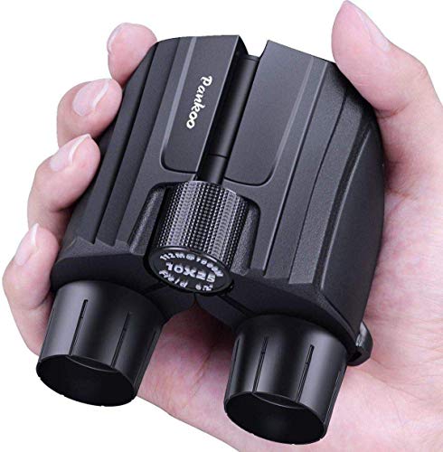 Pankoo 10x25 Compact Binoculars for Adults Kids,Light Weight Small Pocket High Power Binocular for Bird Watching Travel Hiking Wildlife Hunting Concerts,Compact-Binoculars-for-Bird-Watching - Thumbnail 7