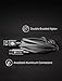 Maserus 05-118E-XVE4 Adapter Headphone Jack to 3.5mm Dongle Compatible for 7/7Plus 6/6Plus.Earphone Adaptor Female Connector Audio Cable Earbuds Accessories Aux Converter, 5', Gray