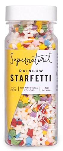 Supernatural Rainbow Starfetti Natural Sprinkle Blend | Soy-Free & Vegan - Thumbnail 4