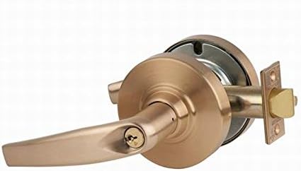Schlage Commercial ND53PDATH612 ND Series Grade 1 Cylindrical Lock, Entry Function Turn/Push-Button Locking, Athens Lever Design, Satin Bronze Finish