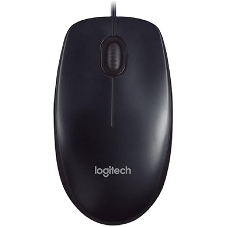 Amazon.com: Logitech Wired Mouse M90 Black USB : Electronics