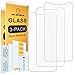 Mr.Shield [3-PACK] Designed For iPhone X/iPhone Xs/iPhone 11 Pro [Tempered Glass] Screen Protector [Japan Glass With 9H Hardness] with Lifetime Replacement
