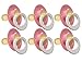 Gerber First Essentials Soft Center Latex Pacifier, 6 Pack, Pink
