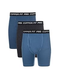 Pack de tres calzoncillos boxer Active Comfort Active de cobre para hombre