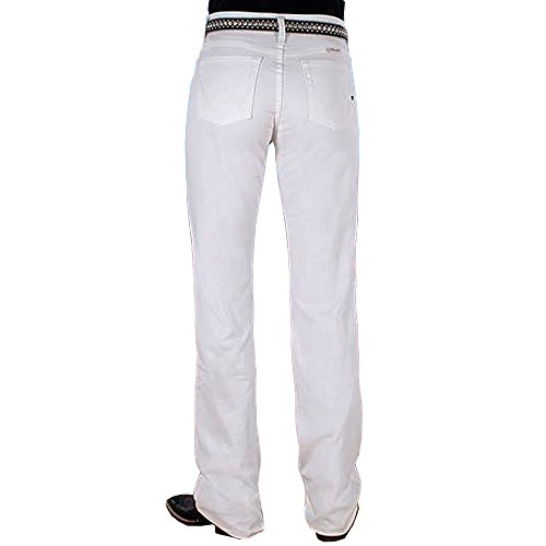 Wrangler Apparel Womens Dyable White Q Baby Jean 9 x 36L