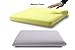 YIHANG Summer Memory Foam Cushion for Any SEAT -Portable Chair Seat Pad for Home and Office, Computer, Couch, Driving, Auto Seat, Wheelchair.(Grey)