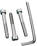 WHEEL PROS KMC XD Series 778 Monster 846L215 Set of 3 Replacement Screws with Wrench