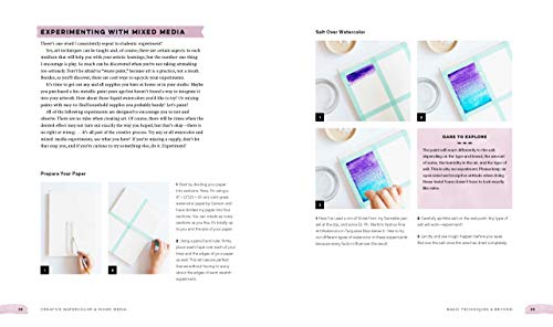 Creative Watercolor and Mixed Media: A Step-by-Step Guide to Achieving Stunning Effects--Play with Gouache, Metallic… - Image 5