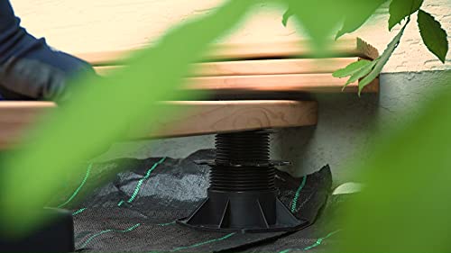 Stelzlager höhenverstellbar für die Unterkonstruktion ihrer Terrasse aus Holz, WPC oder Aluminium eignen sich die… – Bild 5