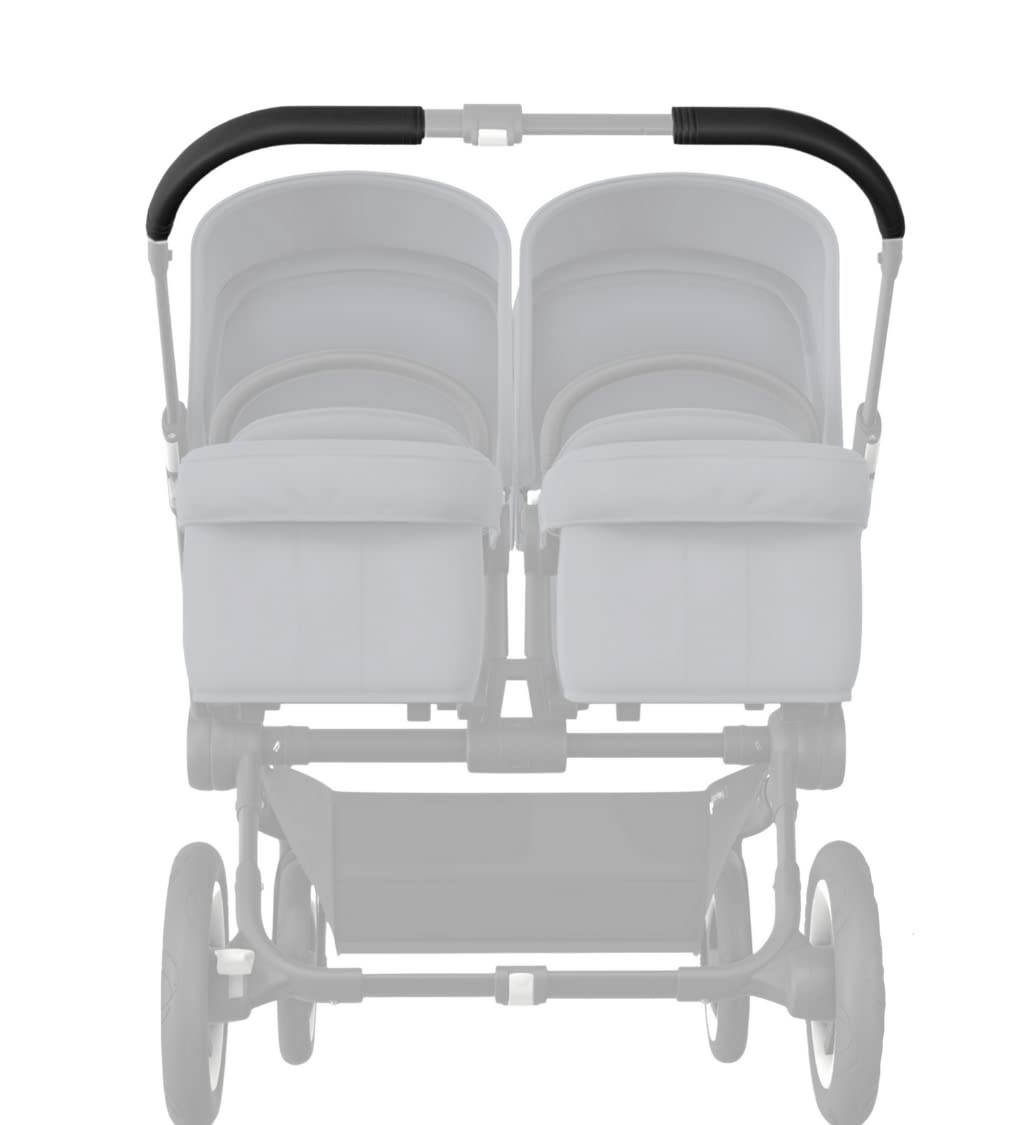 PROTEC TIF | Synthetic Leather Fitted Covers Compatible with Bugaboo Donkey Handle Bar (To Fit over the Original Rubber)