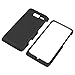 Black Hard Case Snap On Rubberized Cover For Motorola XT907 / RAZR M