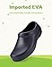 SensFoot Slip Resistant Chef Shoes for Women (8 M Women /6 M Men) Black