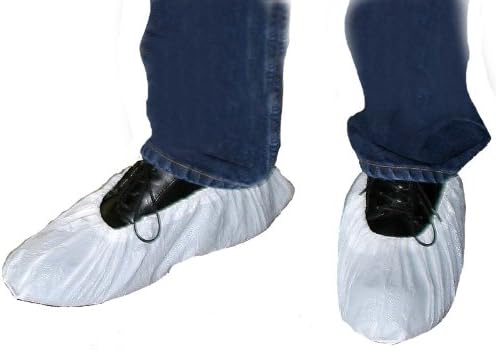 Enviroguard MicroGuard CE Shoe Cover with Vinyl Soles, Disposable, X-Large (Case of 200)