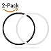 Silicone Sealing Ring for 8 Quart Fits Instant Pot, 2 Pack, Sweet and Savoury Edition, Seal Lasting & BPA-free By STYDDI