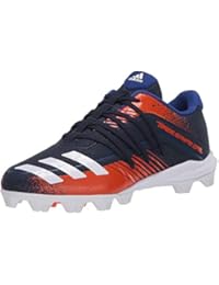 boys orange baseball cleats