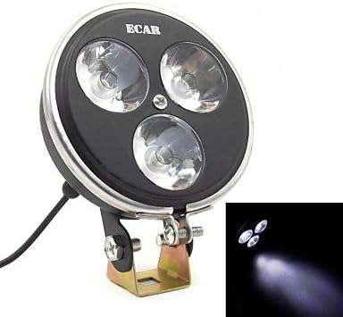 BENSSHOP 3 LED Car Daytime Running Lamp Front Spot Light Searchlight Off-road Vehicle Additional Light (Use for DC 12V-80V) 731YC