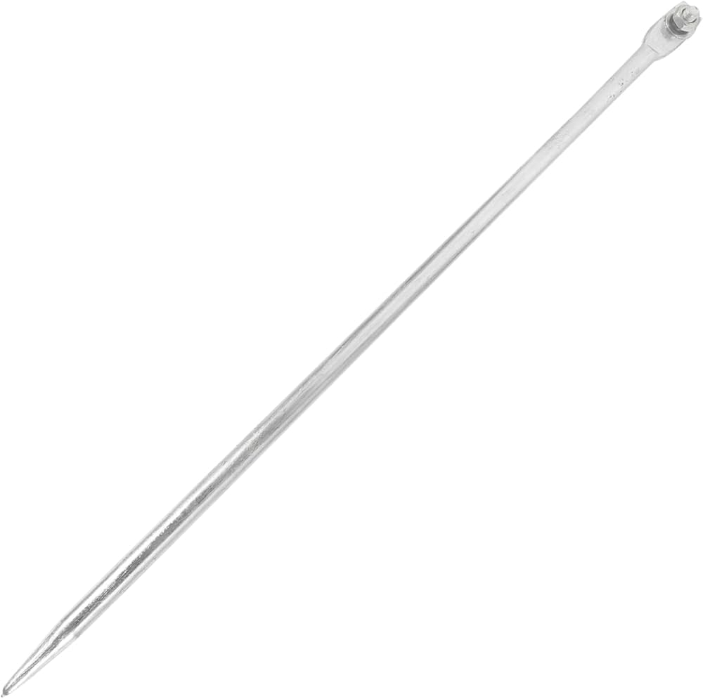Angoily 20 Inch Galvanized Grounding Rod for Electrical Safety Earthing