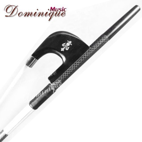 D Z Strad 4/4 #3628 Double Bass Bow Carbon Fiber  German Fluer de lis