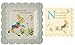Meri Meri Peter Rabbit Small Square Party Plates and Napkins -- 12 Plates and 20 Napkins