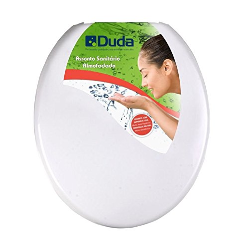 Assento Sanitário Branco Almofado Oval Duda