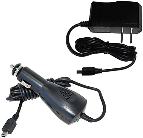 HQRP Kit Car Charger + AC Power Adapter for Garmin nuvi 350 / 3550LM / 3590LMT / 3597LMTHD / 360 / 370 / 3750 / 3760LMT / 3760T / 3790 / 3790LMT / 3790T plus HQRP Coaster