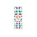 PUEEN 3D Designer Nail Wraps Collection COLORFUL LIFE - 5 Pack (18 Strips Each) Nail Wraps/Nail Strips/Nail Foils/Nail Stickers/Nail Decals/Nail Patches in New High Fashion Designs-BH000484