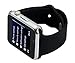 Bluetooth Smart Watch with Camera, TechFaith A1 Smart Watch for Android Smartphones (Black)