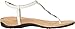 Vionic Lizbeth Womens T-strap Orthotic Sandal White Metallic - 9