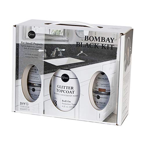 Giani Granite Small Project Paint Kit Bombay Black