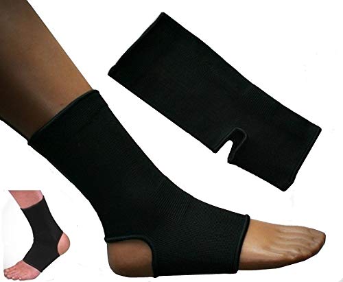 mmasport Pair of Ankle Kick Boxing Brace Ankle Support Unisex Adult, M (39-42)